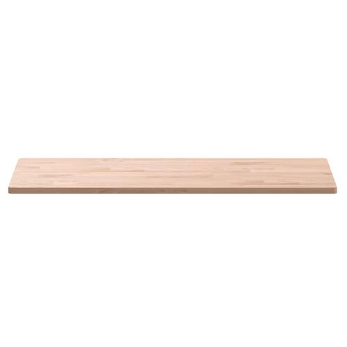 Bordplade 80x40x1,5 cm rektangulær massivt bøgetræ
