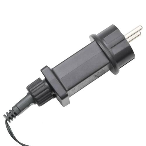 Julelys til flagstang 1534 LED'er 500 cm koldt hvidt lys
