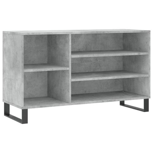 Skoreol 102x36x60 cm konstrueret træ betongrå