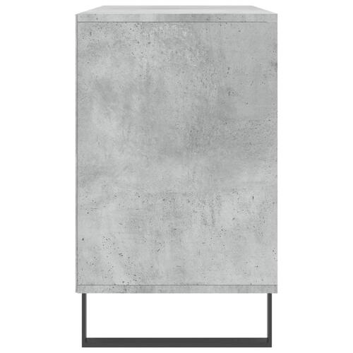 Skoreol 102x36x60 cm konstrueret træ betongrå