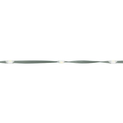 Julelys til flagstang 200 LED'er 180 cm flerfarvet lys