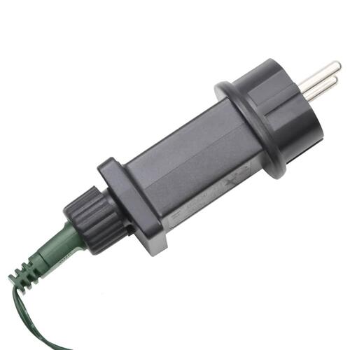 Julelys til flagstang 550 LED'er 300 cm varmt hvidt lys