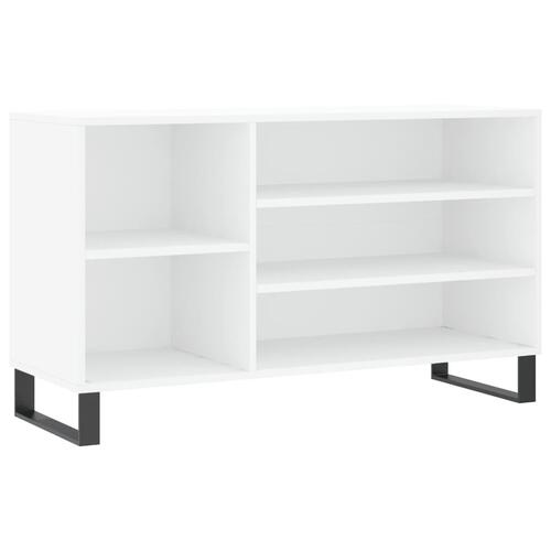 Skoreol 102x36x60 cm konstrueret træ hvid