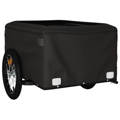 Cykelanhænger 45 kg jern sort