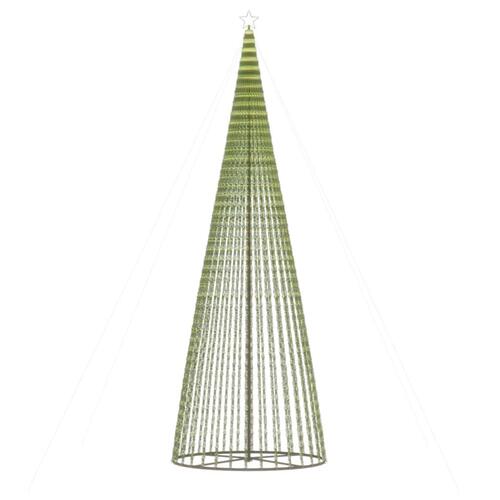 LED-juletræ 1544 LED'er 500 cm varmt hvidt lys