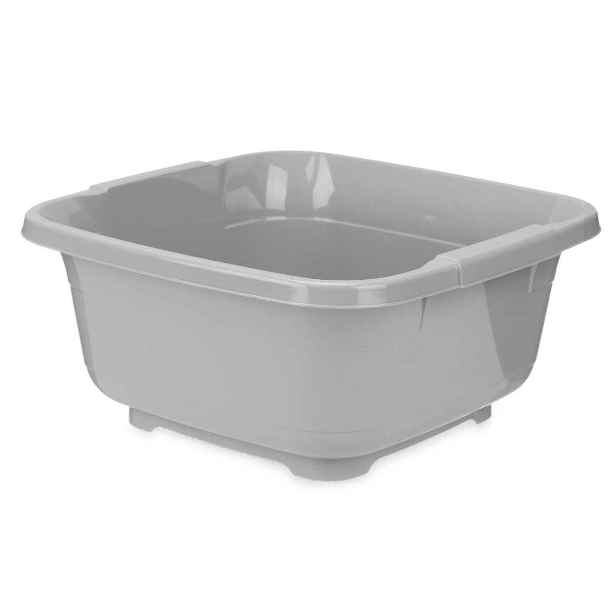 Opvaskebalje Grå Plastik 11 L (12 enheder)