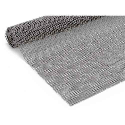 Skridsikker Måtte Hvid Sort Grå Gummi 45 x 0,1 x 100 cm (12 enheder)