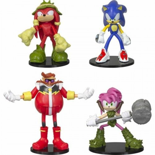 Actionfigurer Sonic Prime - artikulerede figurer, 4 dele