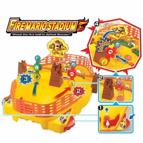 Super Mario Fire Mario Stadium - brætspil til 2 spillere