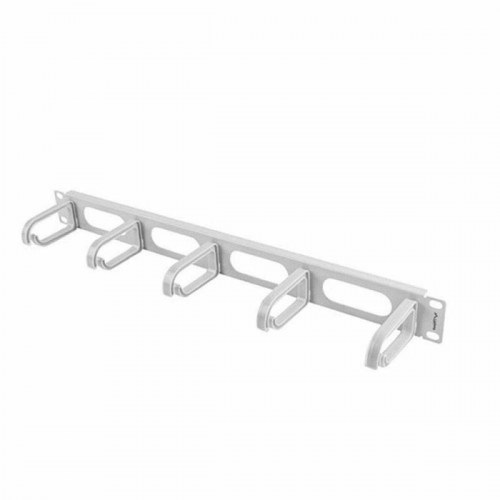 Lanberg AK-1205-S 19" kabelstyring til rack, 1U - hvid/grå