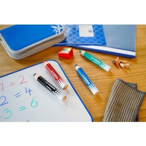 Stabilo MARKdry markør - rød, 5 stk.