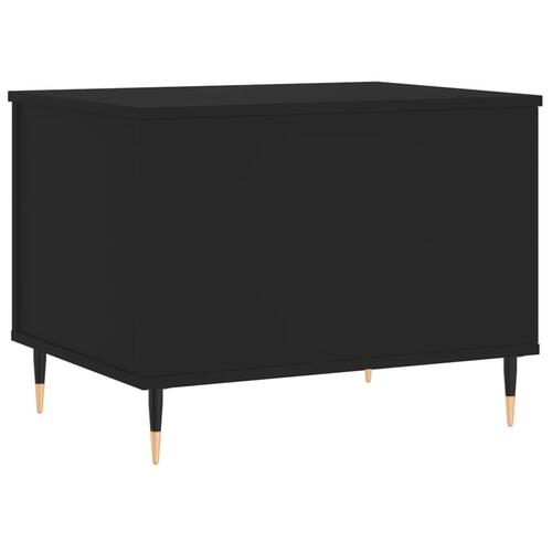 Sofabord 60x44,5x45 cm konstrueret træ sort