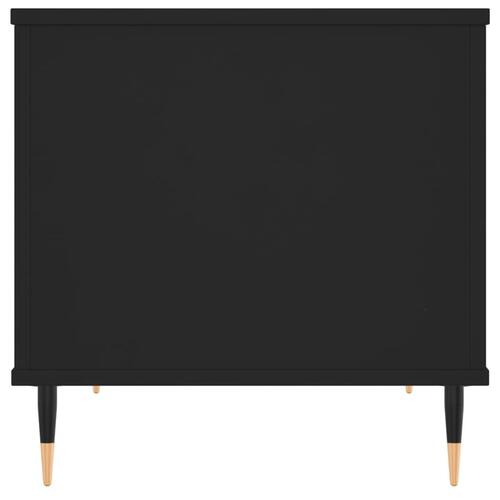 Sofabord 60x44,5x45 cm konstrueret træ sort