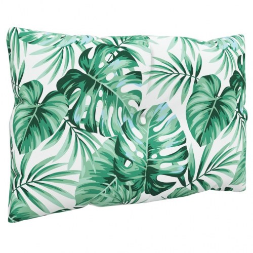 Pallehynder 2 stk. stof bladmønster