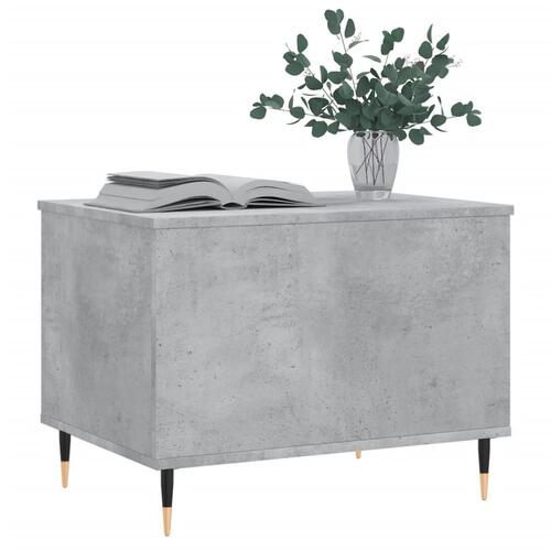 Sofabord 60x44,5x45 cm konstrueret træ betongrå