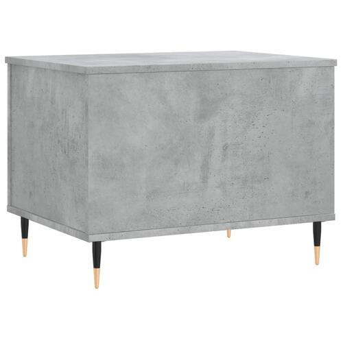 Sofabord 60x44,5x45 cm konstrueret træ betongrå
