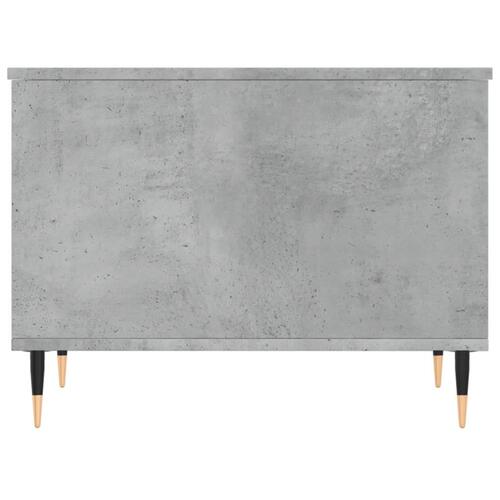 Sofabord 60x44,5x45 cm konstrueret træ betongrå