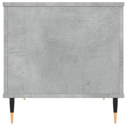 Sofabord 60x44,5x45 cm konstrueret træ betongrå