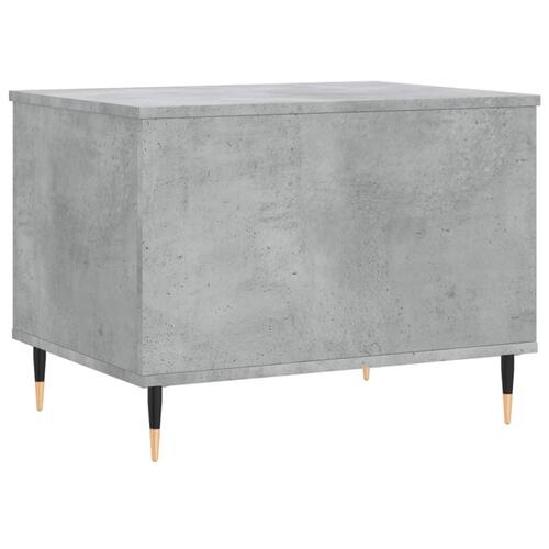 Sofabord 60x44,5x45 cm konstrueret træ betongrå