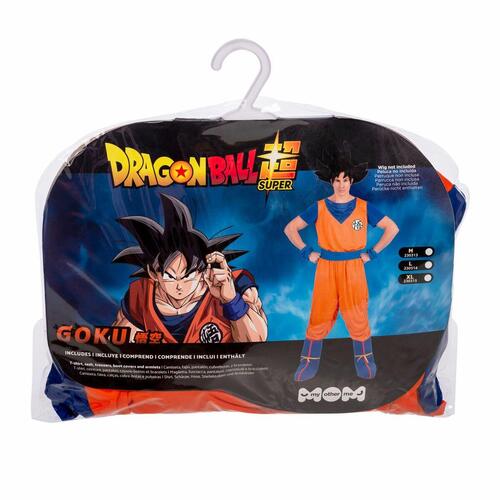 Kostume til voksne Goku Dragon Ball 5 Dele M