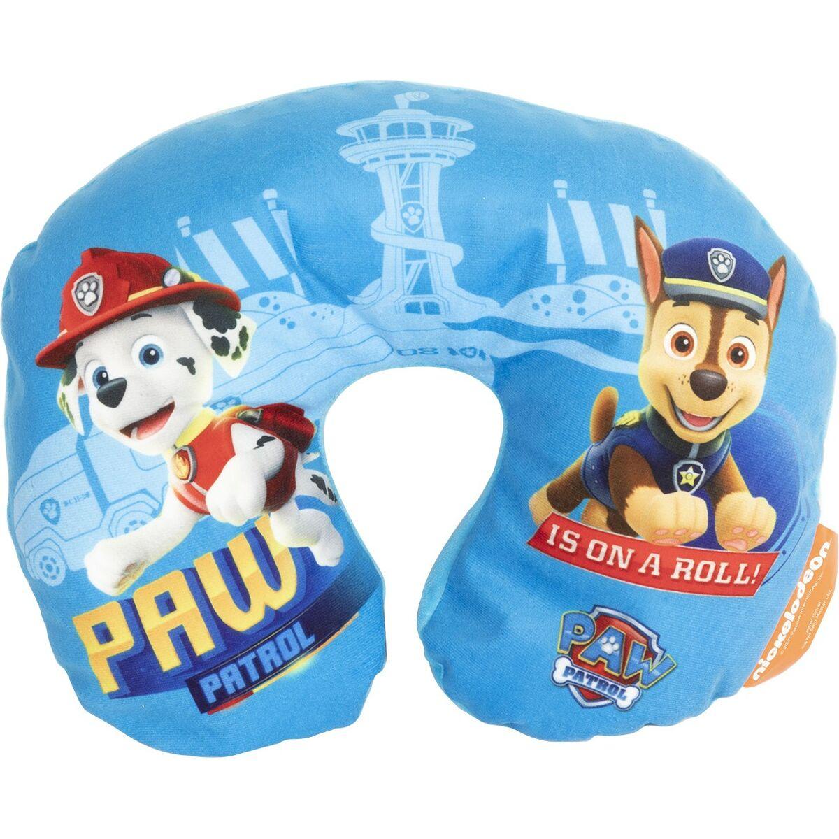 The Paw Patrol rejsepude til børn - blå nakkepude CZ10626