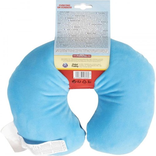 The Paw Patrol rejsepude til børn - blå nakkepude CZ10626