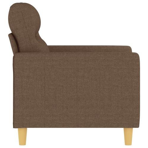 Lænestol 60 cm stof brun