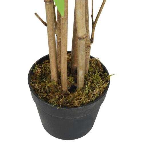 Kunstigt bambustræ 828 blade 150 cm grøn