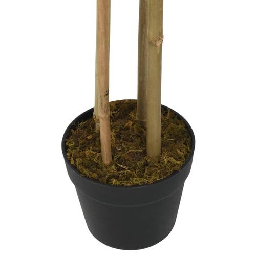 Kunstigt bambustræ 988 blade 150 cm grøn