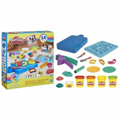 Modellervoks Play-Doh sæt fra Hasbro - Multifarvet
