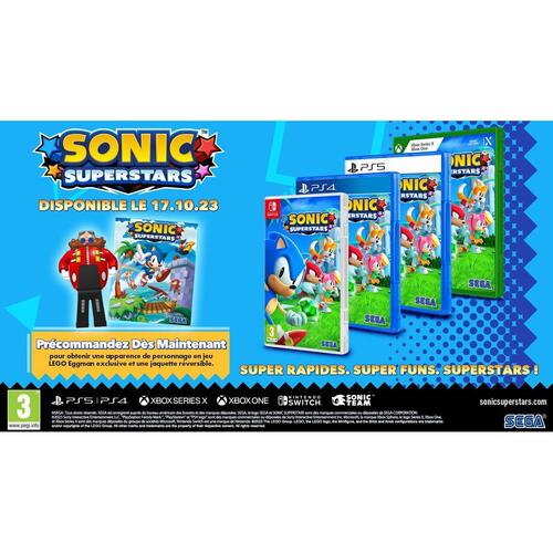 PlayStation 4 spil SEGA Sonic Superstars (FR)