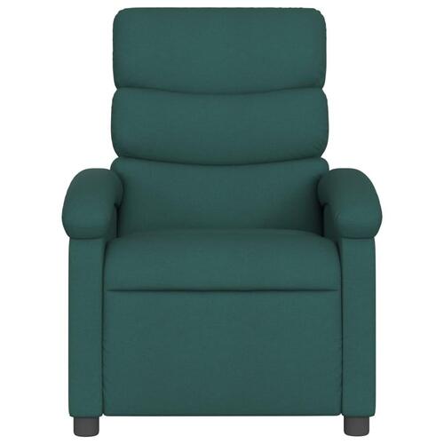 Massagestol stof mørkegrøn