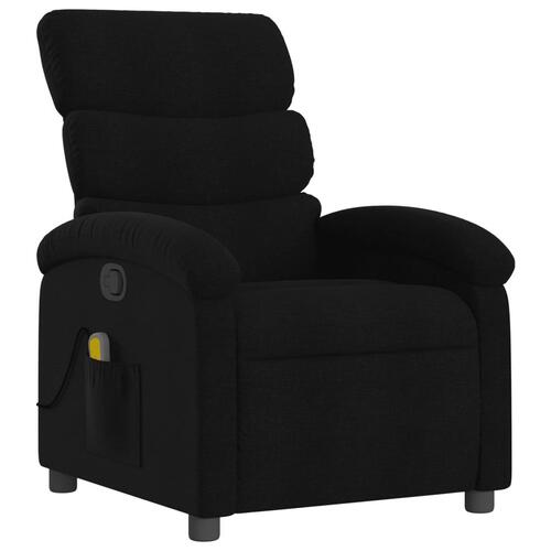 Massagestol stof sort