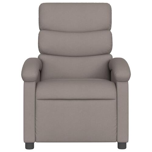 Massagestol stof gråbrun