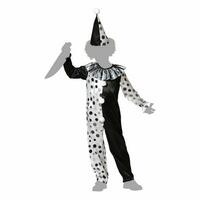 Kostume til børn Grå Mande klovn Børns 5-6 år