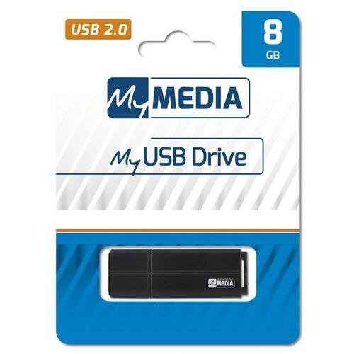USB-stik MyMedia Sort 8 GB