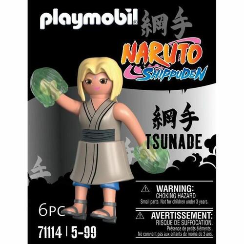 Playset Playmobil Natuto Shippuden: Tsunade 71114 6 Dele