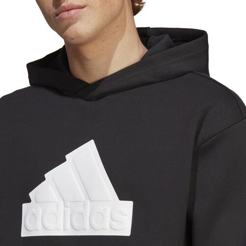 Hættetrøje til Mænd Adidas FI BOS HD IC3745 Sort M