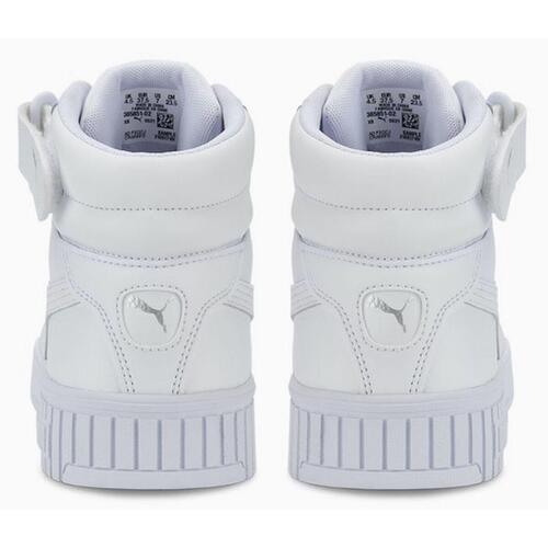 Kvinde Casual Sneakers Puma CARINA 2.0 MID 385851 02 Hvid 39