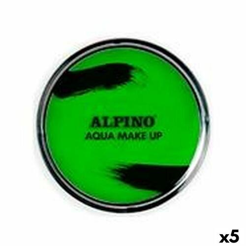 Pulver makeup Alpino I vand 14 g Grøn (5 enheder)