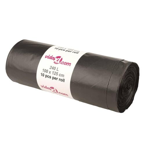 Affaldsposer 150 stk. 240 l sort