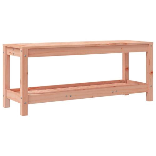 Havebænk 108x35x45 cm massivt douglasgran