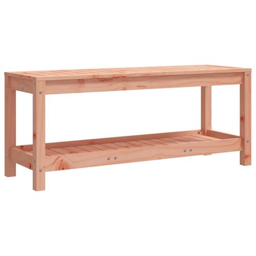 Havebænk 108x35x45 cm massivt douglasgran