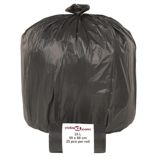 Affaldsposer 250 stk. 35 l sort
