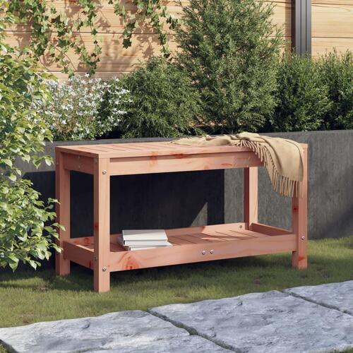 Havebænk 82,5x35x45 cm massivt douglasgran