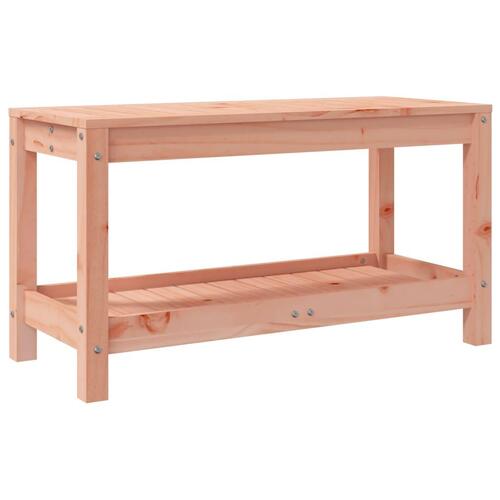 Havebænk 82,5x35x45 cm massivt douglasgran