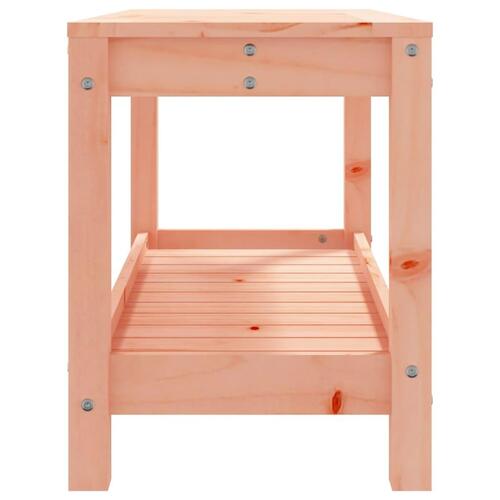 Havebænk 82,5x35x45 cm massivt douglasgran