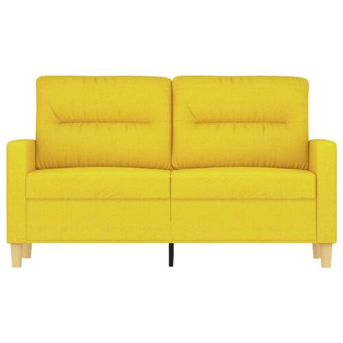 2-personers sofa 120 cm stof lysegul