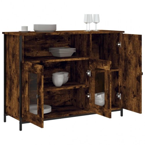Skænk 100 x 35 x 75 cm - røget egetræsfarve