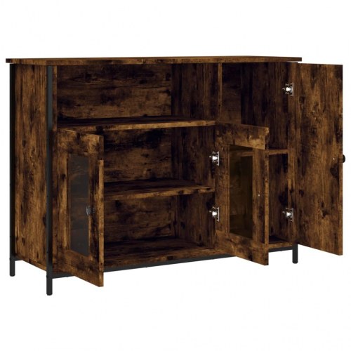 Skænk 100 x 35 x 75 cm - røget egetræsfarve